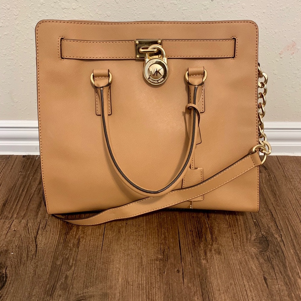 NWOT Michael Kors Hamilton Specchio L NS tote bag
